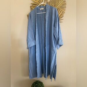 Elegant Blue Women's Tunic